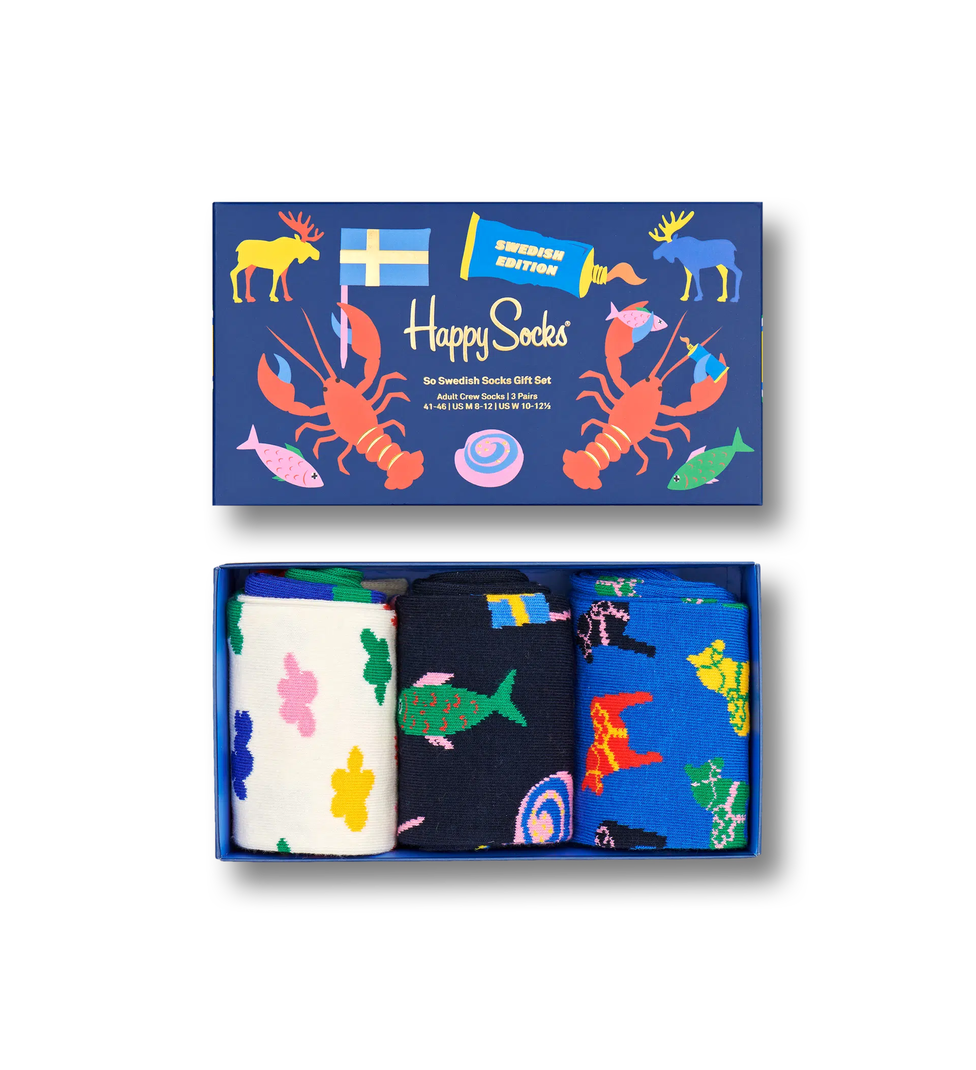 3-Pack So Swedish Socks Gift Set