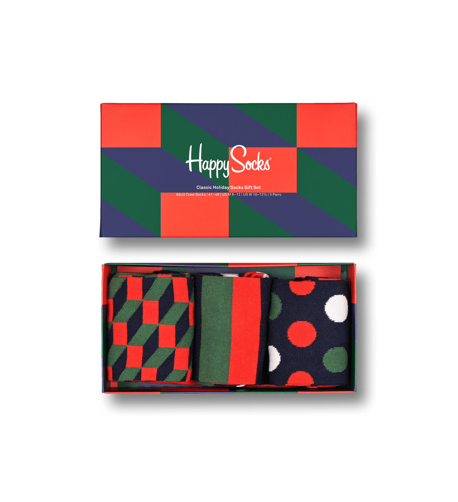 3-Pack Classic Holiday Socks Gift Set