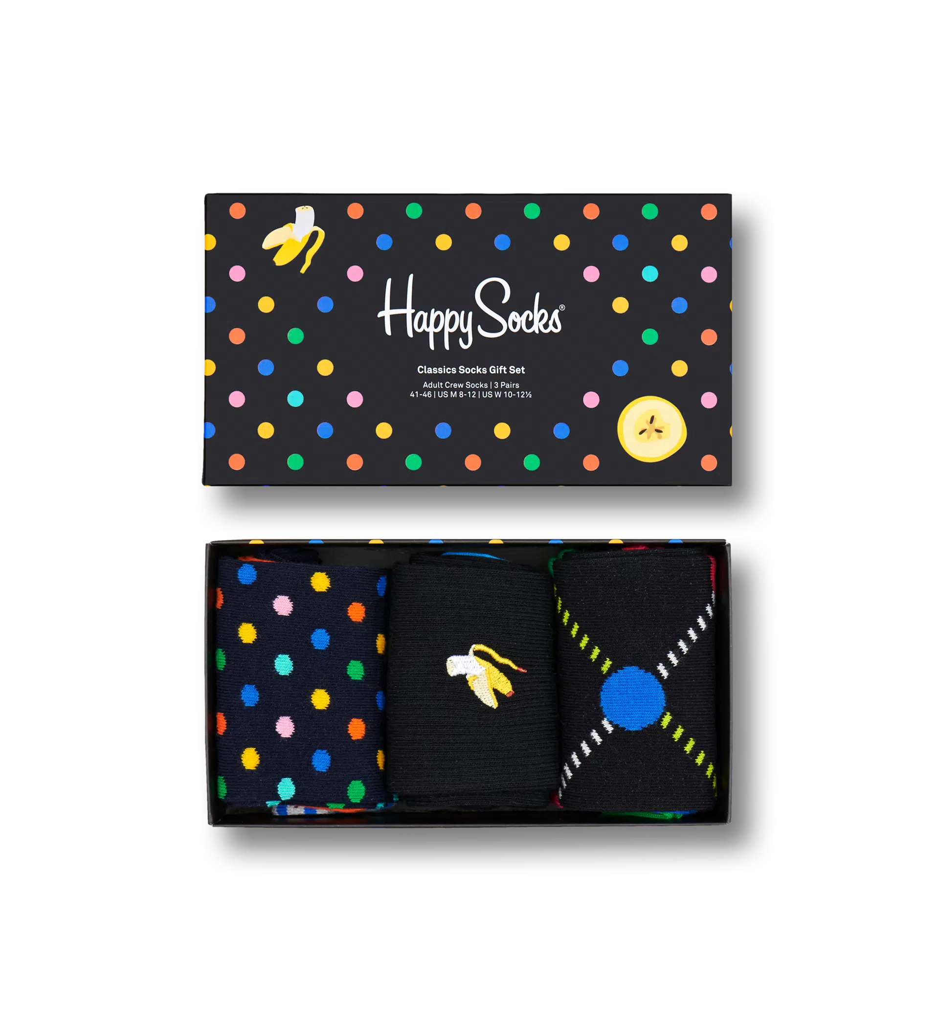 3-Pack Classic Socks Gift Set
