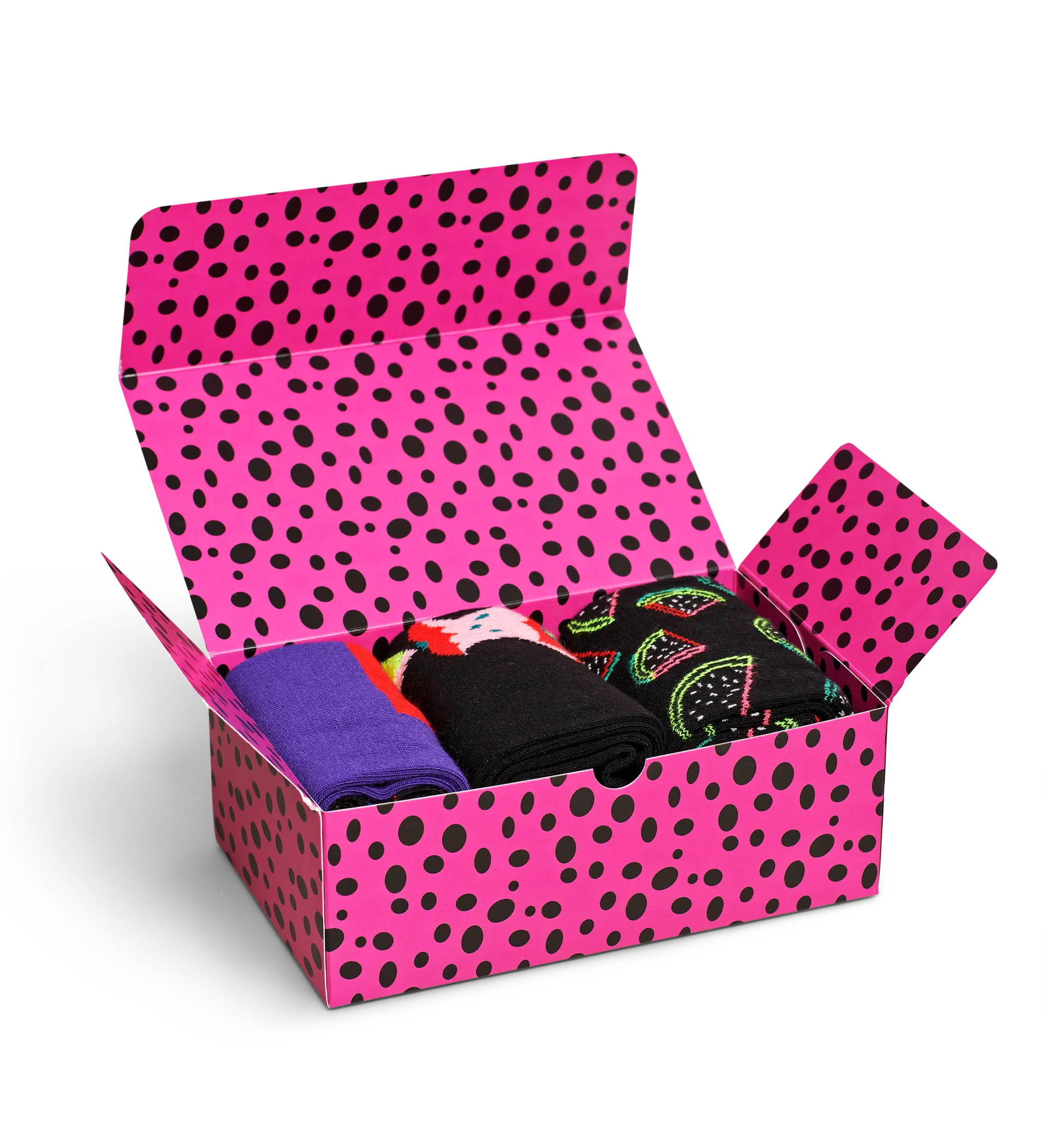 3-Pack Fruits Socks Gift Set