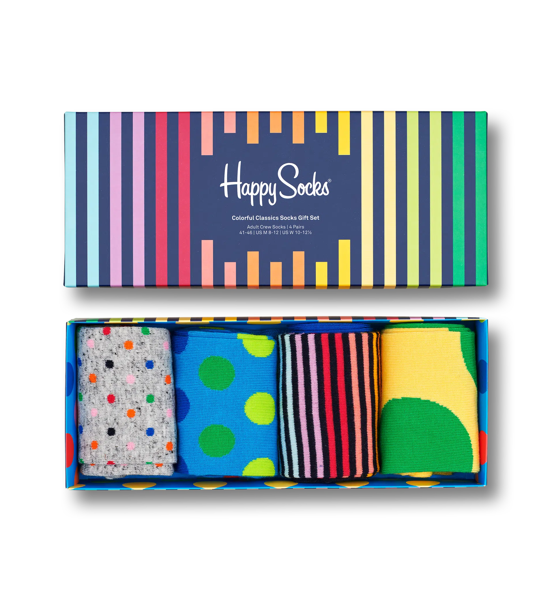 4-Pack Colorful Classics Socks Gift Set