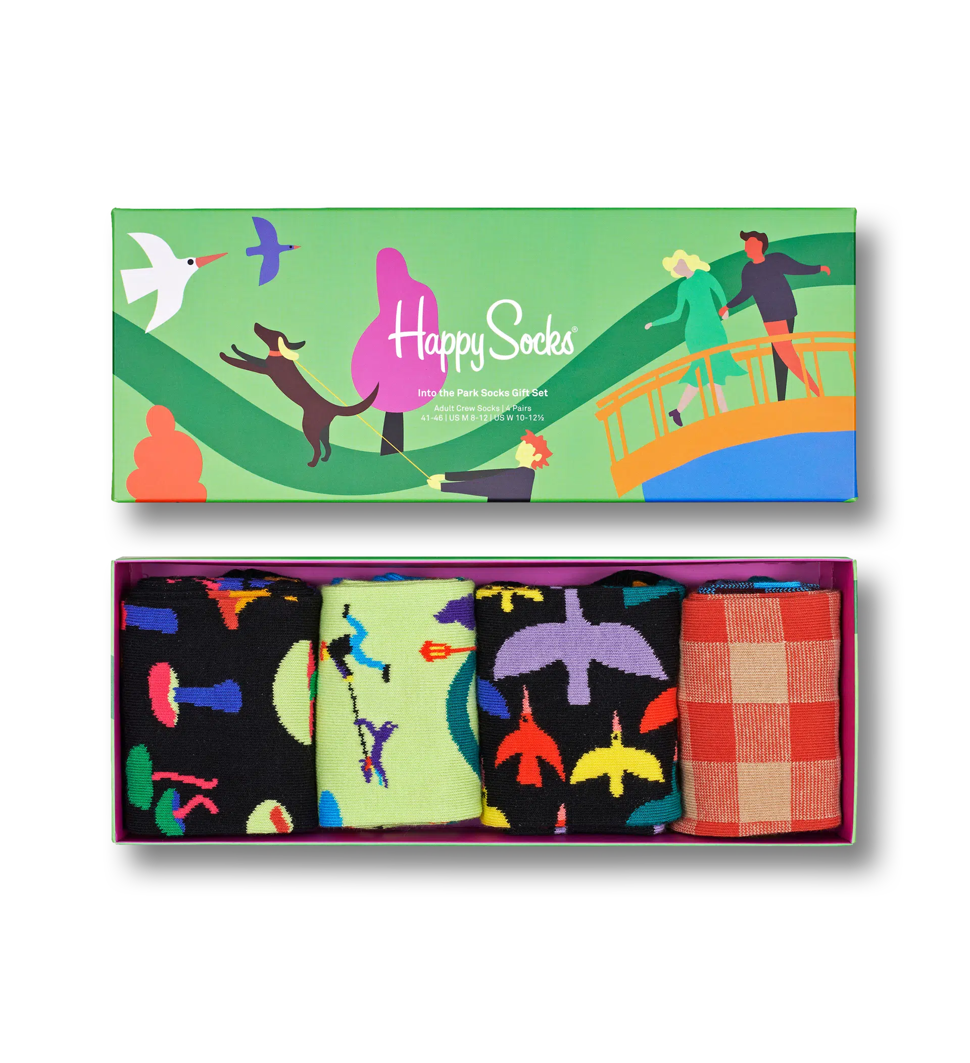 4-Pack Into The Park Socks Gift Set