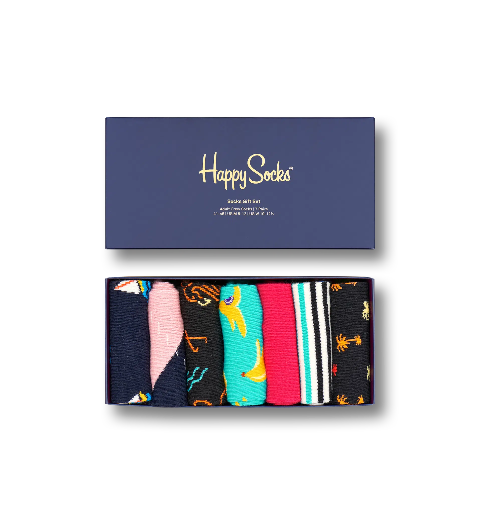 7-Pack 7 Days Socks Gift Set
