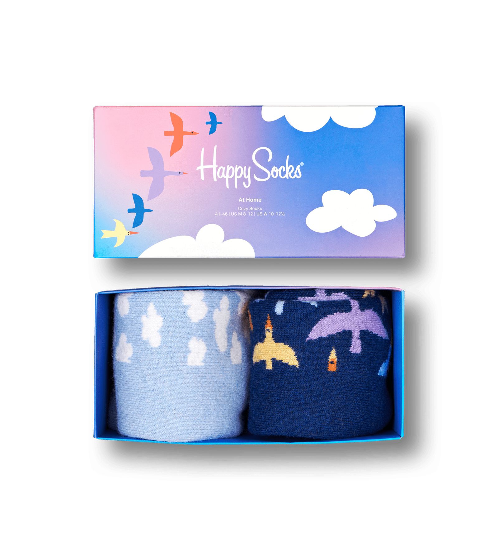 Cozy Socks at Home Edition Gift Box 2 paar | Happy Socks