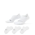 Nike Everyday Plus Lightweight Footie trainingssokken voor dames (3 paar) - Wit