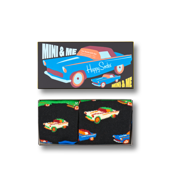 2-Pack Mini & Me Car Socks Gift Set