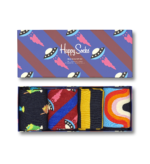 4-Pack Navy Socks Gift Set