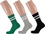 Sportsokken kinderen - Multi Groen - 3-Pak - 39/42 - Kindersokken - Kindersokken jongens - Kindersokken meisjes - Sokken jongens - Apollo
