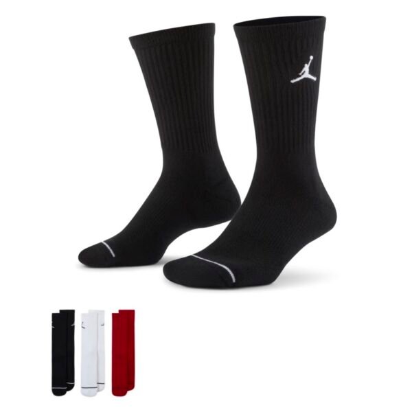 Jordan Everyday Max Crew sokken (unisex, 3 paar) - Meerkleurig