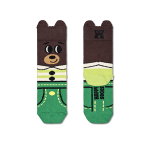 Brown Bear Crew Socks