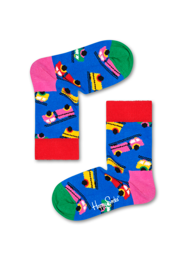Kids Baby Sokken: Fire, Blauw | Happy Socks