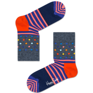 Kids Stripes & Dots Sock