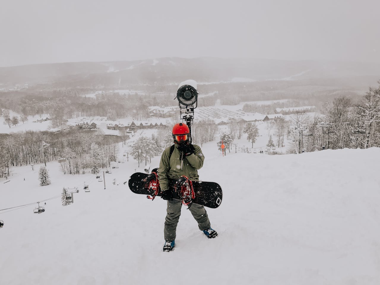 Een dag in de snowboardwinkel